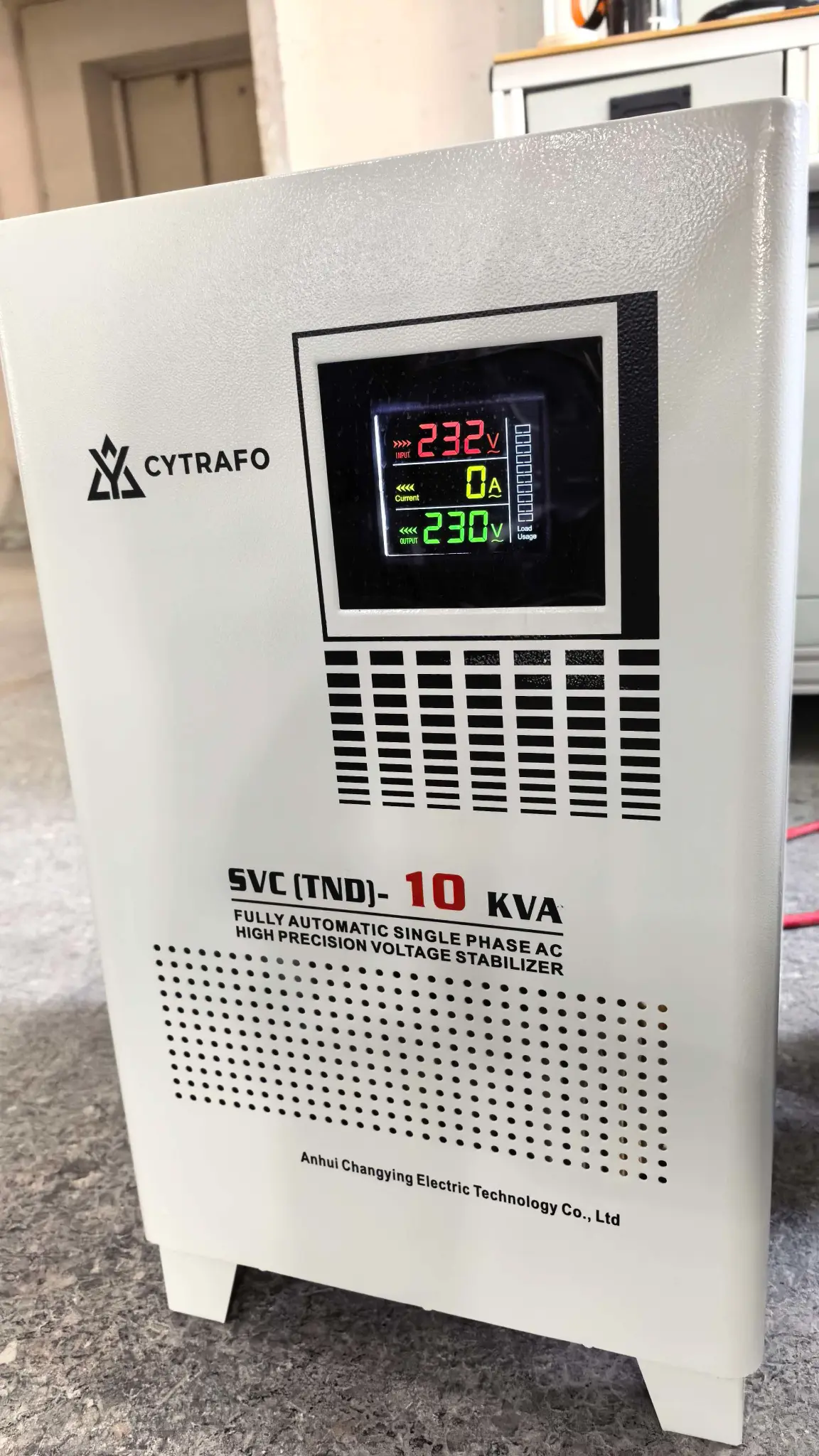 CYTRAFO SVC/TND 10kVA fully automatic single-phase AC voltage stabilizer