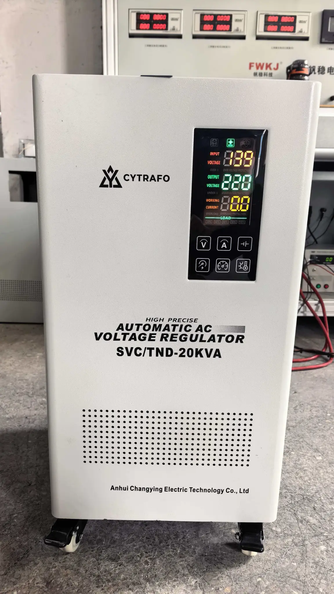 CYTRAFO SVC/TND 20kVA high-precision single-phase automatic AC voltage stabilizer