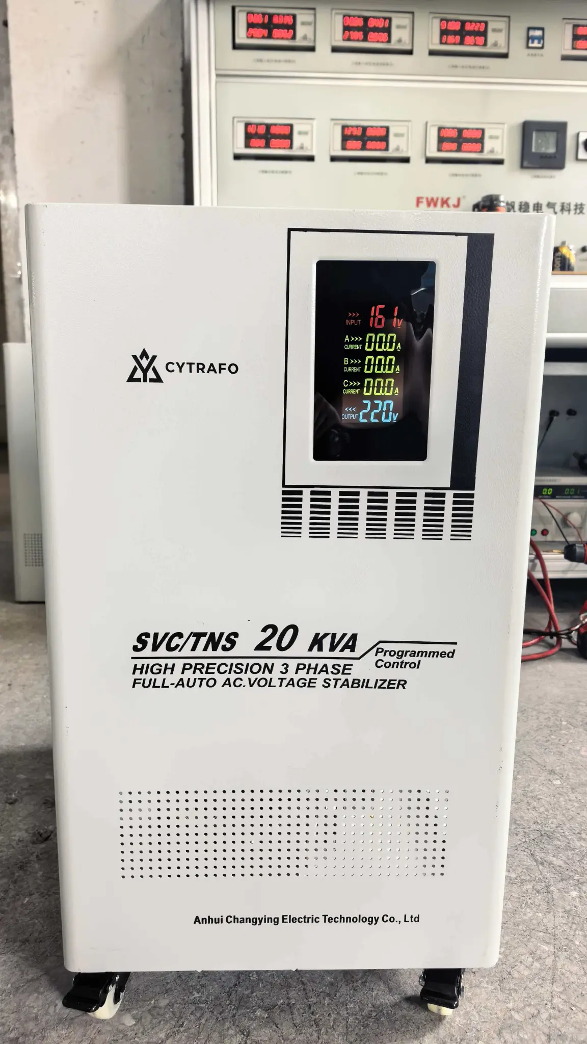CYTRAFO SVC/TNS 20kVA high-precision three-phase AC voltage stabilizer