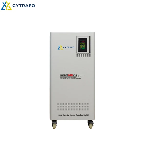 SVC/TNS 90–100kVA 380V Three-Phase Voltage Stabilizer Internal structure and production inspection