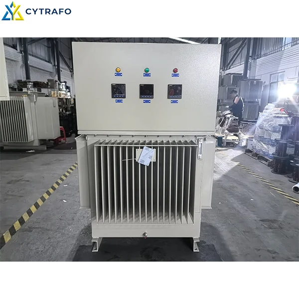 CYTRAFO TNSJA 300–1250kVA Oil-Immersed Voltage Regulator, 300kVA 400KVA 500kVA 1000KVA 1250kVA, Three phase power regulation equipment