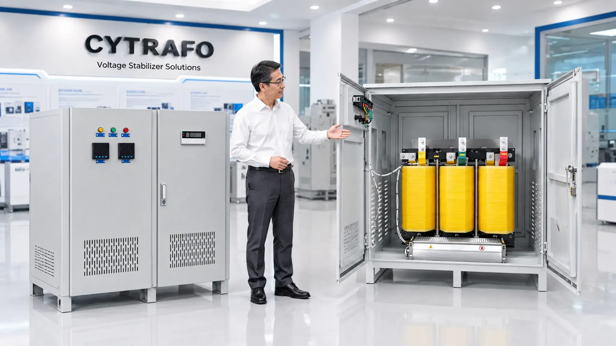 SG Low-Voltage Dry-Type Transformer Internal structure and production inspection